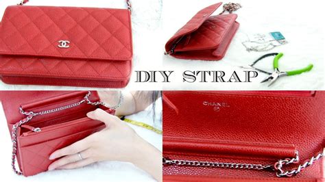 chanel strap shortener|how to shorten purse strap.